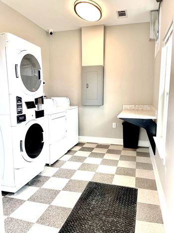 On-site laundry facility